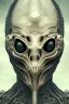 Placeholder: et alien, head,8 eyes, evil, 8k, finely detailed, photo realistic, HR Giger style