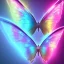 Placeholder: luminous pastel colors, butterfly