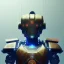 Placeholder: A portrait of a crystalised robot samurai with yakuza tatu, atmospheric, realistic, unreal engine cosmic galactic, cinematic lighting, octane render, random colors, transparent, cosmic ambiance, masterpiece, art by Yoji Shinkawa, composing fit inside