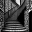 Placeholder: A lighthouse with warping staircases painted by MC Escher