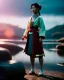 Placeholder: Body Beautiful Mulan, closed eyes, RTX, reflection, 8k, glow, winning photography, caustics