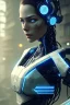 Placeholder: portrait,beautiful robot, post-apocalyptic in a cyberpunk city, realistic, intriacte detail, sci-fi fantasy style, volumetric lighting, particales,highly detailed,cinamatic, deep colours,8k