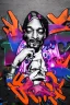 Placeholder: Snoop Dogg, graffiti, 3d