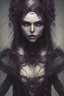 Placeholder: simple dark mystic woman, worrior, fantasy, cinematic lighting, photorealistic