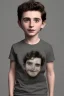 Placeholder: Timothee chalamet toddler, full body, jump, bokeh, hyper realistic