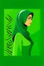 Placeholder: Style: Flat illustration Text: "الاثنين" green background)