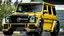 Placeholder: A (((G-Wagon mustang))) featuring a luxurious interior, advanced technologies, and a sleek body kit designed by MANSORY, front cinematic view
