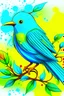 Placeholder: a cheerful and colorful turako bird