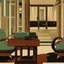 Placeholder: 1940s architecture with art deco furniture