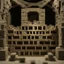 Placeholder: photorealistic catacombs made of lego blocks and screamer