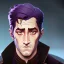 Placeholder: Portrait of a 30 year old warlock like Jake Gyllenhaal, Sherlock Holmes and Mary Poppins