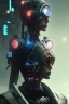Placeholder: portrait post-apocalyptic robots in a cyberpunk city, realistic, intriacte detail, sci-fi fantasy style, volumetric lighting, particales,highly detailed,cinamatic, deep colours,