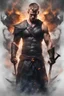 Placeholder: - extreme action pose - extremely muscular - 18-years-old - Chris Lucy Alan Hemsworth Liu Ritchson, soft colors, insanely detailed portrait, calligraphic, ornate, soft face, garden of delights, feminine patterns, bright, vibrant, colorful - Professional quality UHD photograph - Pitch black Background - explosions, scary dragons, sparks, fog