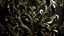 Placeholder: Black metallic background with gold filigree, no white