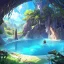 Placeholder: Generate a dreamy forest scene with ancient, moss-covered trees and soft, dappled sunlight filtering through the leaves. Include a hidden waterfall cascading into a crystal-clear pool."pool."nightlife."clouds."overhead."and pink."