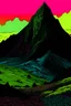 Placeholder: cerro de los 7 colores al estilo de van goth