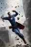 Placeholder: Create a picture of captain america falling from the skye