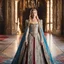 Placeholder: [game of thrones, young and rebel] In the grand throne room of Castle Evermoor stands Princess Seraphina, their daughter and the pride of the Thornwood family. Seraphina, in her youthful beauty, carries an air of curiosity and intelligence. Her flowing gown, adorned with intricate embroidery, reflects her status as a member of the noble family. Princess Seraphina's eyes, a reflection of her mother's, hold a glimmer of mischief and a hunger for knowledge. She stands tall, her posture reflecting t