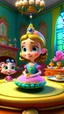 Placeholder: Princess Penelope's Magical Tea Party, cartoon,3D