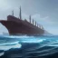 Placeholder: an image of a large ship floating in big ocean