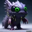 Placeholder: Cute fluid ink creature, big black eyes, unreal engine 5, 8k resolution, photorealistic, ultra detailed, by greg rutowski