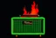 Placeholder: 4K. FULL DETAILS. LOGO EMISSION DE RADIO HARDROCK FIRESTARTER TERMINATOR. COULEUR VERT JEUNET