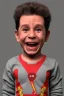 Placeholder: Cosmo kramer toddler, smile, full body, hyper realistic