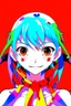 Placeholder: rei evangelion kawaii colorful