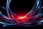 Placeholder: A mesmerizing abstract composition of interlocking glass and chrome ribbons swirling together. A fiery core of orange and red light pulses at the center, creating sharp highlights on the polished surfaces. The background transitions into deep navy shadows, emphasizing the high-contrast lighting. Fluid textures and a high-tech, futuristic mood.
