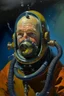 Placeholder: Big nose diver, prize winning oil painting