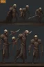 Placeholder: undead soul sprite for pixel game in the medieval style side idle animation. hyper-detailed. trending on artstation. --ar 9:16