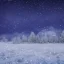 Placeholder: winter landscape, crystal, stars