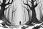 Placeholder: uma floresta assustadora, inspiração game of trhones