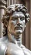 Placeholder: Hyperrealistic 4k image, ultra quality, of Michelangelo's David sculpture