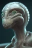 Placeholder: snake alien, head,8 eyes, evil, 8k, with hairs, finely detailed, photo realistic, HR Giger style