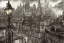 Placeholder: Gotham city+old lamp+Bar and garden on High Bridges across Skyscraper river+canals+Gothic village+European Metropolis on sea+naples alley+Torino square+trieste canals+victorian London+decòpunk Skyscraper+ +steampunk+biopunk+alphonse mucha, greg rutkowski, matte painting, cryengine, hyper detailed, felix kelly, fantasy art, seb mckinnon