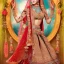 Placeholder: Gujarati beautiful bride in fantesy world