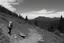 Placeholder: hiking simple black and white