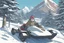 Placeholder: Studio Ghibli Snowmobile adventure