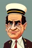 Placeholder: Abdel Fattah Sisi the president of Egypt , cartoon 2d