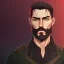 Placeholder: Tom Cruise beard Christmas military cyberpunk