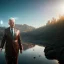 Placeholder: Leslie Nielsen naked gun, closed eyes, rtx, reflection, 8k, glow, winning photography, caustics