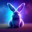 Placeholder: galaxies, spirals, space, nebulae, stars, smoke, iridescent, intricate detail, in the shape of a rabbit, fur wearing color diamonds, octane render, 8k, --q 2 --ar 2:3 --uplight