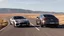 Placeholder: porsche going fast against bentley bentayga