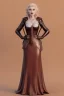 Placeholder: Madonna as evil queen in leather gown, voluptuous, low key lightning