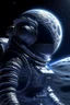 Placeholder: goon on the moon, 4 k, down light, depth of field, trending art, spray paint, high detail, fantasy art, alien connection, future tech