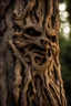 Placeholder: primal treant, photography, detailed bark