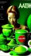 Placeholder: Japanese Matcha Australian Ad 80s