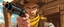 Placeholder: Magnus Carlson in the wild west looking cool with a revolver, anime style