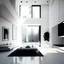 Placeholder: Minimalistic house interior design.